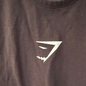 Gymshark Black muscle Tank Top